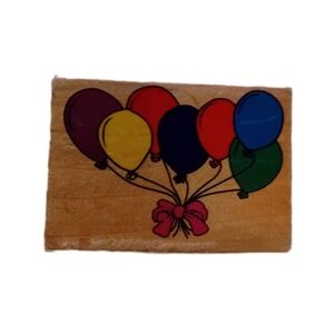 Colorful Balloon Home Design Stamp